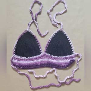 Crochet bikini top/halter top